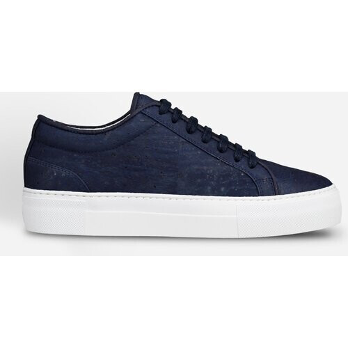 QURC mannen vegan Sneakers Marinha Blue Essential