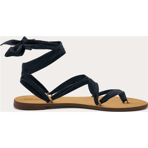Rarámuri unisex vegan Sandalen Cancun Kinderen Zwart