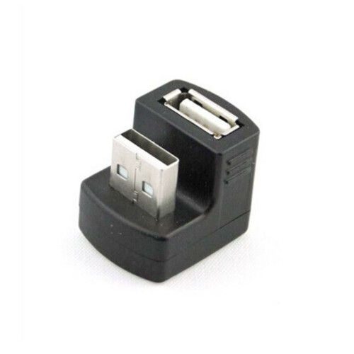 Refurbished 180°USB 2.0 A Male to Female Converter for 4G Router & etc.