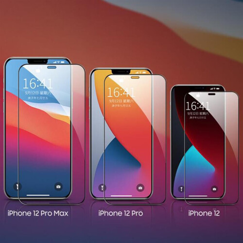 Refurbished 6.7" iPhone 12 Pro Max 9h Tempered Glass Screen Protector