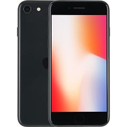 Refurbished Apple iPhone SE 2020 256GB zwart