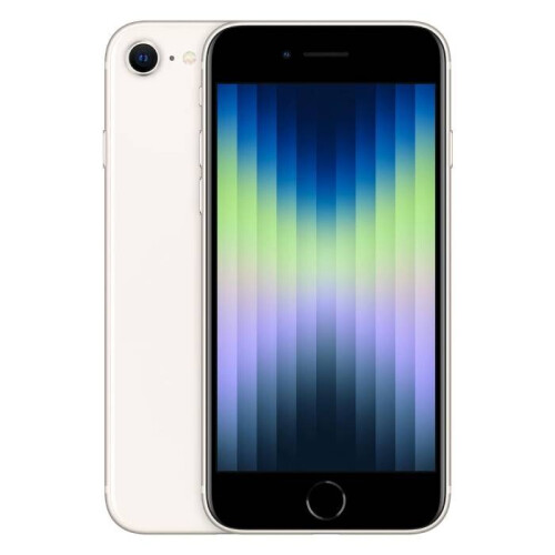 Refurbished Apple iPhone SE 3 - 64GB - Sterrenlicht - 2 jaar Garantie