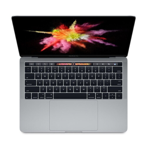 Refurbished Apple MacBook Pro (13 inch, 2017) - Intel Core i7 - 16GB RAM - 256GB SSD - Touch Bar - 4x Thunderbolt 3 - Spacegrijs