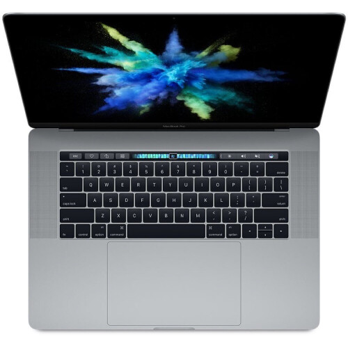 Refurbished Apple MacBook Pro (15 inch, 2017) - Intel Core i7 - 16GB RAM - 512GB SSD - Touch Bar - 4x Thunderbolt 3 - Spacegrijs