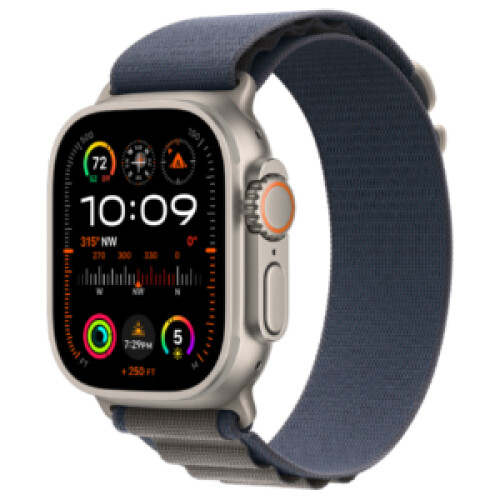 Refurbished Apple Watch Ultra 2 49mm Alpineband Blauw Als nieuw