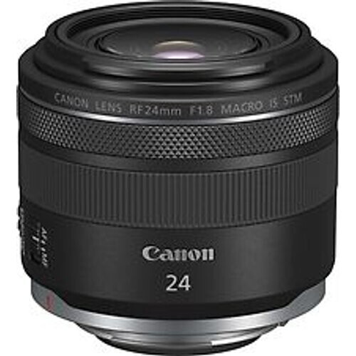 Refurbished Canon RF 24 mm F1.8 Macro IS STM 52 mm filter (geschikt voor Canon RF) zwart