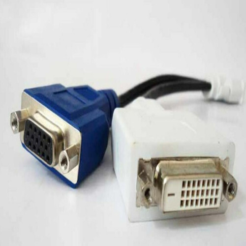 Refurbished Dell DVI to DVI/VGA Dual Monitor Splitter Y-Cable,WU329 / 0WU329 / CN-0WU329/0X2026