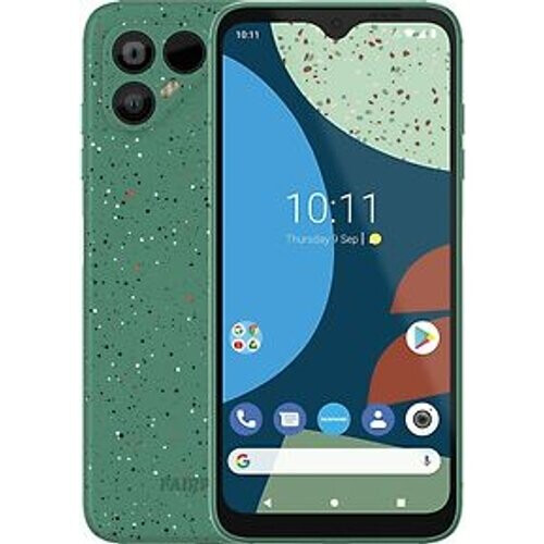 Refurbished Fairphone 4 Dual SIM 256GB gespikkeld groen