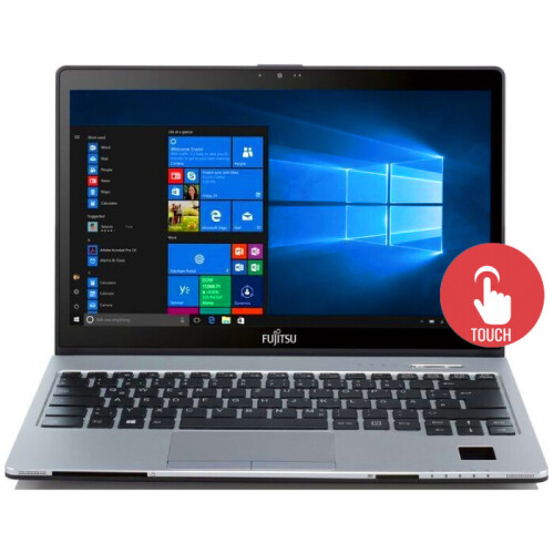 Refurbished Fujitsu LifeBook S938 - Intel Core i7-8e Generatie - 13 inch - Touch - 16GB RAM - 256GB SSD - Windows 11