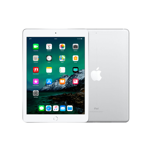 Refurbished iPad 2018 32 GB 4G Zilver Zichtbaar gebruikt