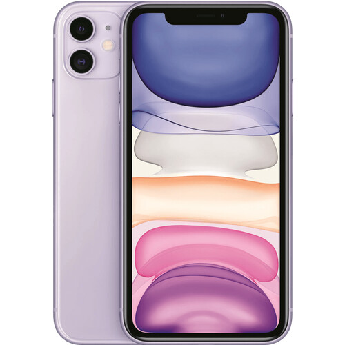 Refurbished iPhone 11 64GB Paars (Zo goed als nieuw)