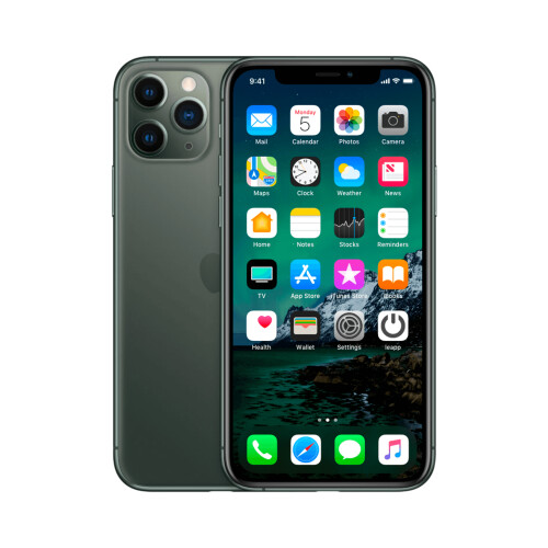 Refurbished iPhone 11 Pro 256 GB Middernachtgroen Zichtbaar gebruikt