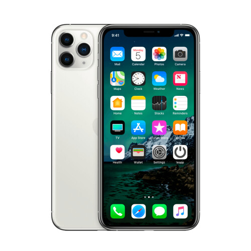 Refurbished iPhone 11 pro Max 512 gb Zilver Als nieuw