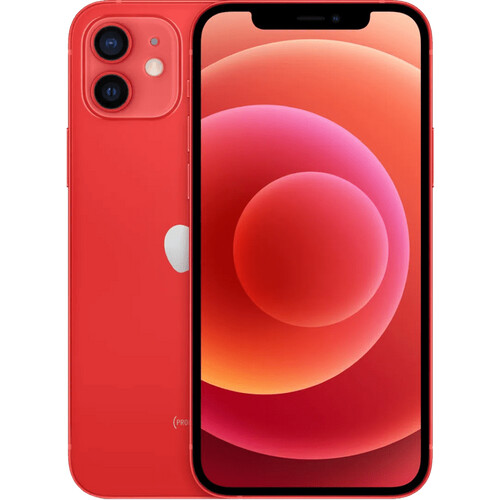 Refurbished iPhone 12 128GB Rood (Zo goed als nieuw)