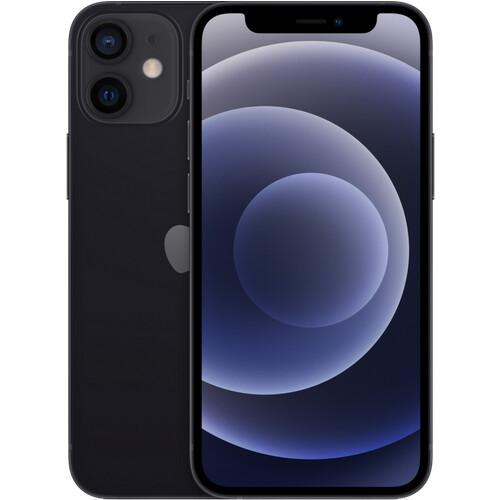 Refurbished iPhone 12 mini 64GB Zwart (Zichtbaar gebruikt)
