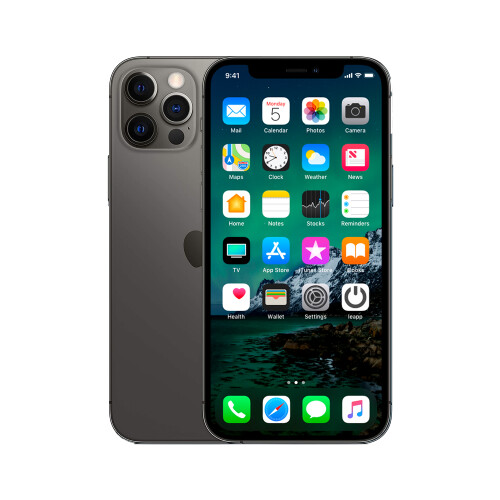 Refurbished iPhone 12 Pro 256 GB Grafiet Gebruikt
