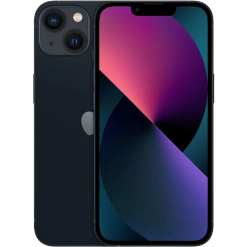 Refurbished iPhone 13 Mini 128 GB Middernacht Zichtbaar gebruikt