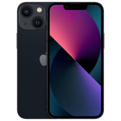 Refurbished iPhone 13 Mini 128 GB Zwart Als nieuw