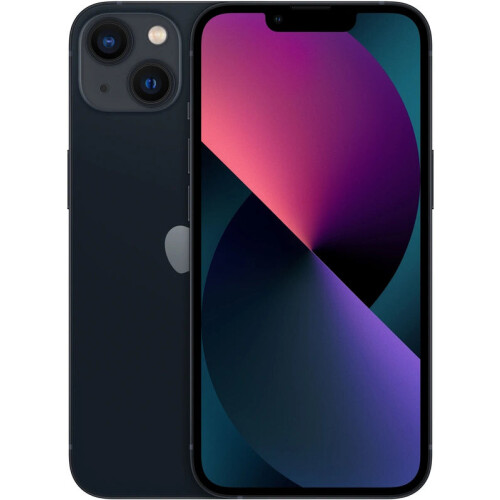 Refurbished iPhone 13 Mini 256 GB Middernacht Zichtbaar gebruikt