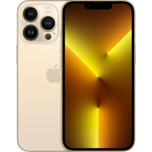 Refurbished iPhone 13 Pro Max 128 GB Goud Licht gebruikt