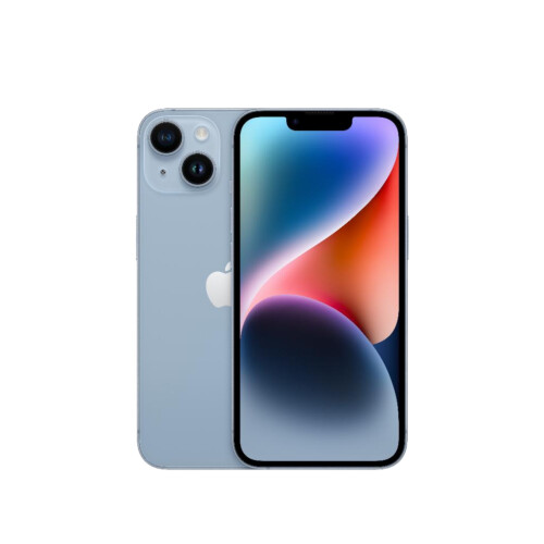 Refurbished iPhone 14 128 GB Blauw Licht gebruikt