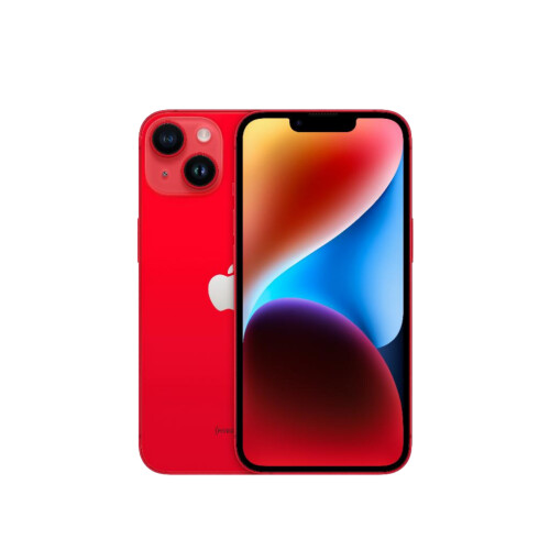 Refurbished iPhone 14 128 GB Rood Zichtbaar gebruikt