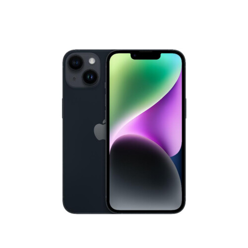 Refurbished iPhone 14 128 GB Zwart Zichtbaar gebruikt