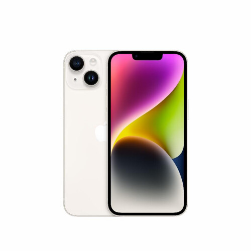 Refurbished iPhone 14 Plus 128 GB Wit Gebruikt