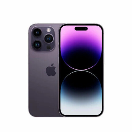 Refurbished iPhone 14 Pro 256 GB Paars Als nieuw + Nieuwe batterij