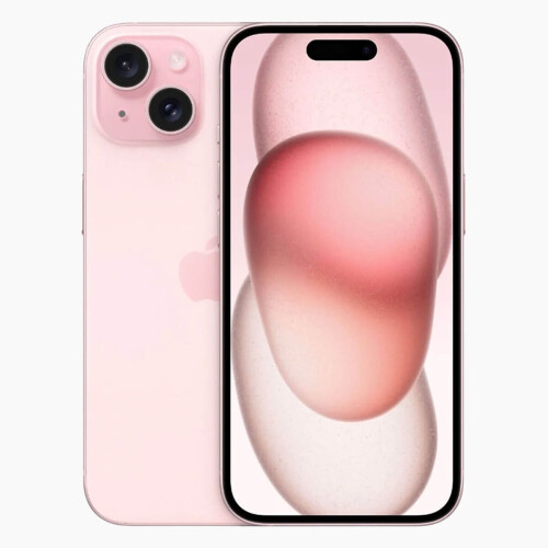 Refurbished iPhone 15 128 GB Roze Als nieuw
