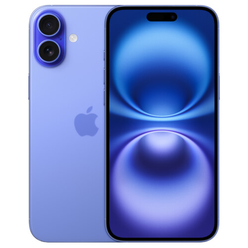 Refurbished iPhone 16 Plus 128 GB Blauw Als nieuw