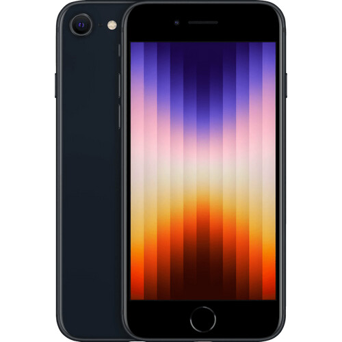Refurbished iPhone SE 2022 64GB Zwart (Licht gebruikt)