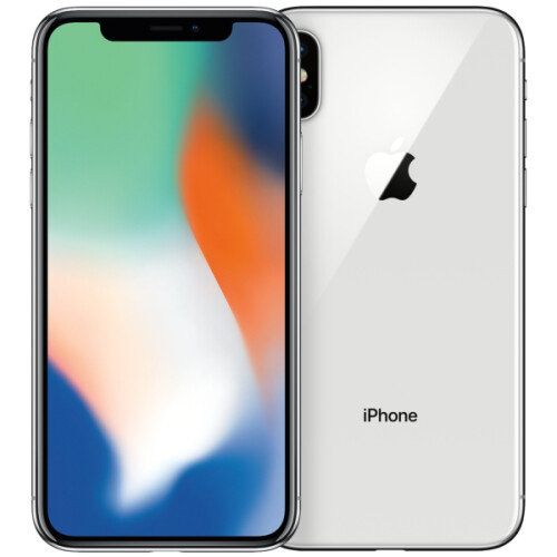 Refurbished iPhone X 64 GB Zilver Licht gebruikt