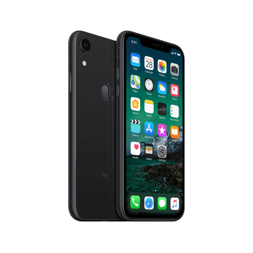 Refurbished iPhone XR 128 GB Zwart Gebruikt
