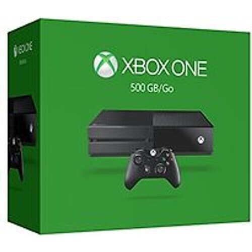Refurbished Microsoft Xbox One 500 GB [incl. draadloze controller ] mat zwart