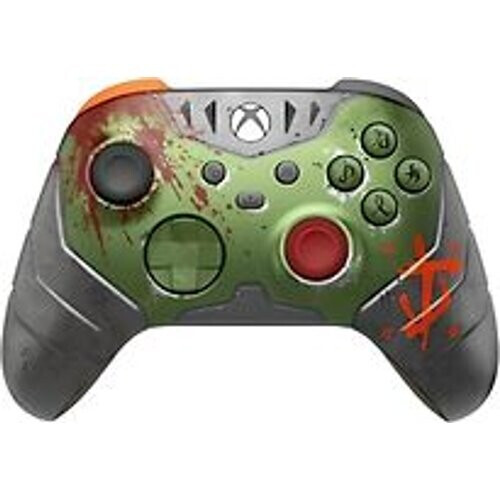 Refurbished Microsoft Xbox Wireless Controller - DOOM: The Dark Ages Limited Edition Meerkleurig Bluetooth/USB Gamepad Analoog/digitaal Android, PC, Xbox One, Xbox Series S, Xbox Series X, iOS