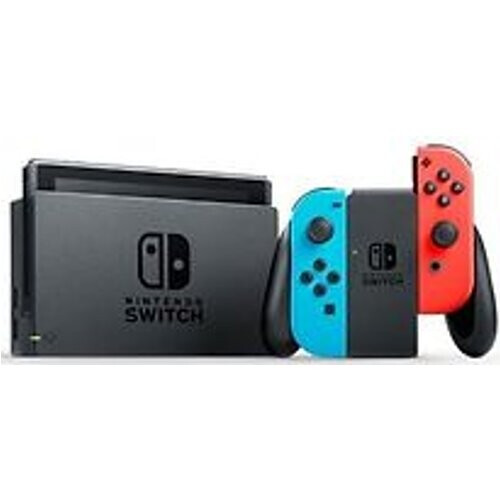 Refurbished Nintendo Switch 32GB [incl. controller roodblauw] zwart