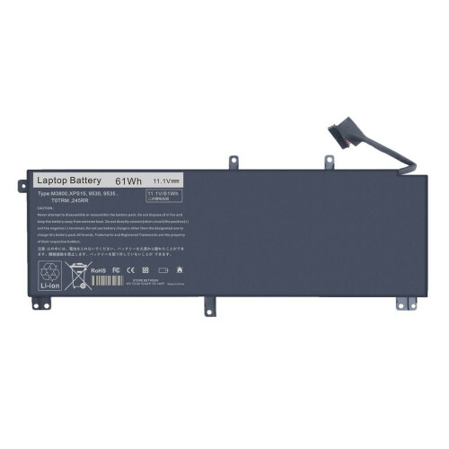 Refurbished Notebook battery for DELL Precision M3800 XPS 15 9530 with SSD series 11.1V 5400mAh 61Wh