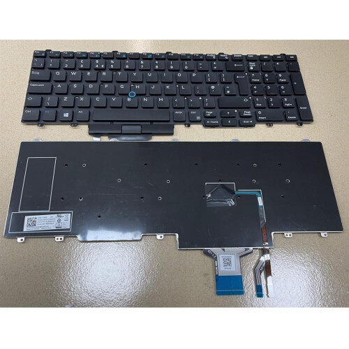 Refurbished Notebook keyboard for Dell Latitude E5550 E5570 Precision 3510 with pointstick big 'Enter'