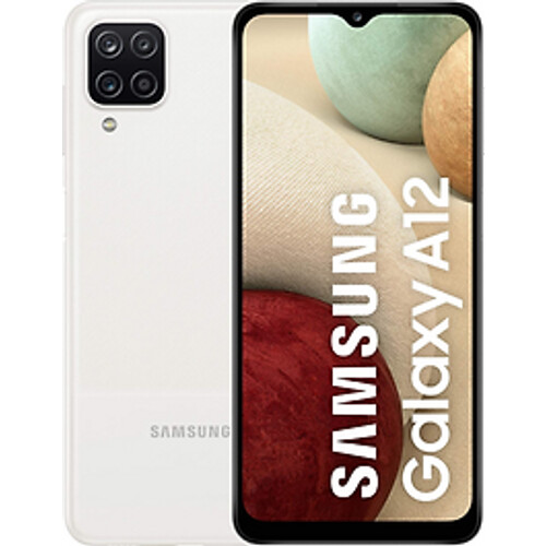 Refurbished Samsung Galaxy A12 Dual SIM 64GB [MediaTek Helio P35 versie] white