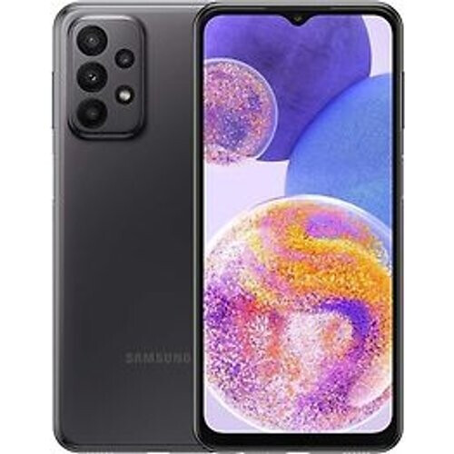 Refurbished Samsung Galaxy A23 Dual SIM 128GB zwart