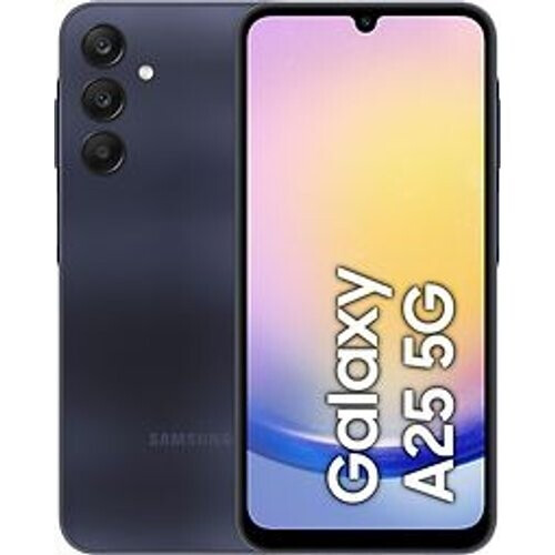 Refurbished Samsung Galaxy A25 5G Dual SIM 128GB zwart blauw