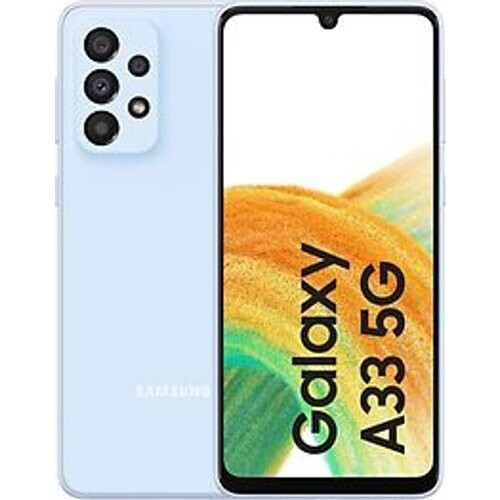 Refurbished Samsung Galaxy A33 5G Dual SIM 128GB blauw