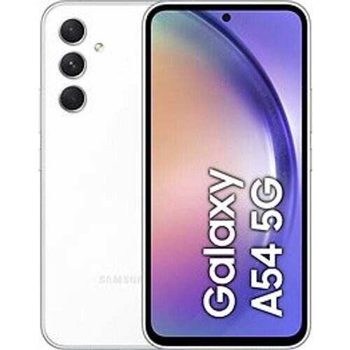 Refurbished Samsung Galaxy A54 5G Dual SIM 256GB awesome white