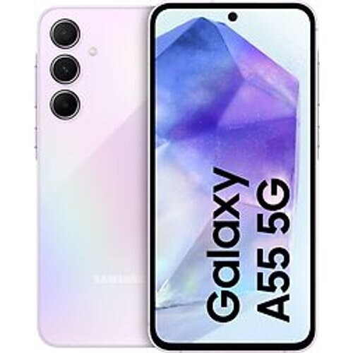 Refurbished Samsung Galaxy A55 5G Dual SIM 256GB awesome lilac