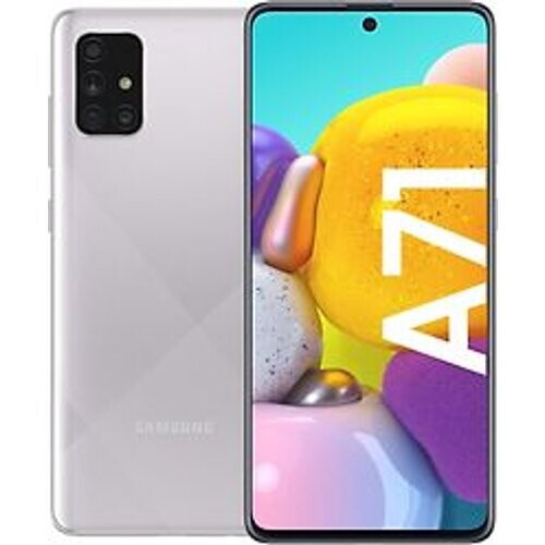 Refurbished Samsung Galaxy A71 Dual SIM 128GB haze crush silver