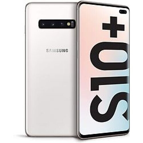 Refurbished Samsung Galaxy S10 Plus Dual SIM 512GB keramisch wit
