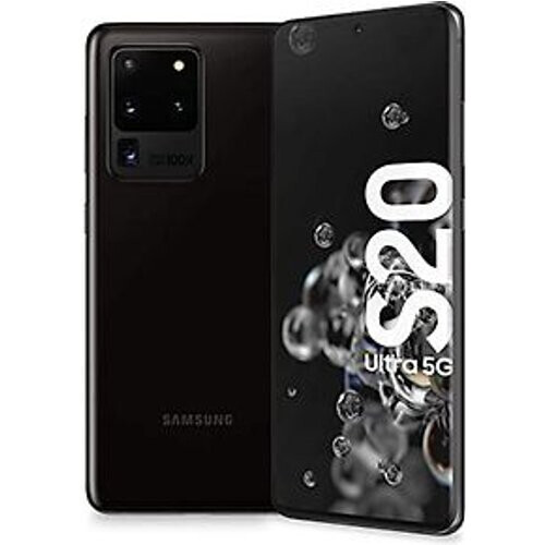 Refurbished Samsung Galaxy S20 Ultra 5G Dual SIM 128GB zwart