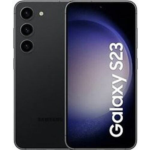 Refurbished Samsung Galaxy S23 Dual SIM 128GB phantom black