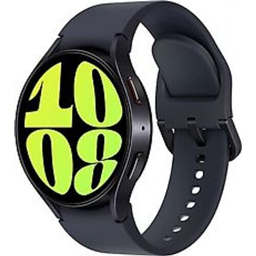 Refurbished Samsung Galaxy Watch6 44 mm aluminium kast graphite op sportbandje S/M graphite [wifi]